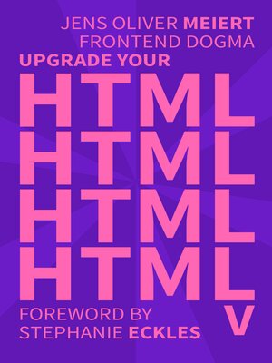 cover image of Upgrade Your HTML V